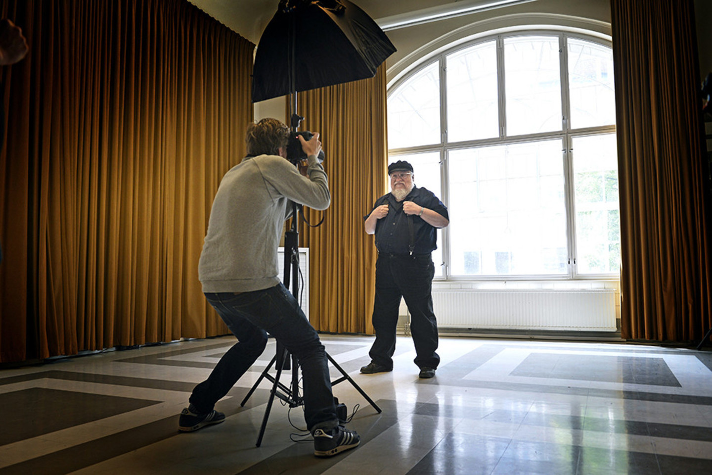 George'as R.R. Martinas, per 2016 m. uždirbo 9,5 mln. JAV dolerių.<br>Reuters/Scanpix nuotr.