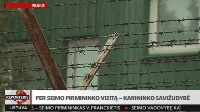 Per Viktoro Pranckiečio vizitą nusižudė karininkas