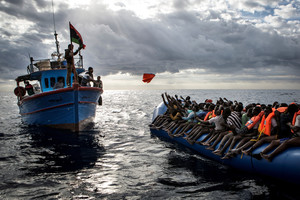 Prie Libijos krantų išgelbėta per 700 migrantų