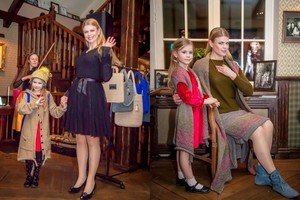 Loreta Sungailienė podiumu žengė su šešerių dukrele Liepa