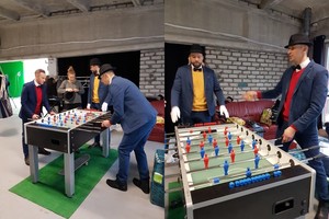 Naujo komiško serialo „Šviesoforas“ aktoriai rytą pradėjo šokiais