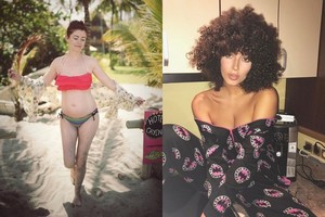 Asmenukėse – Ericos Jennings nėštumas ir Karolinos Meschino plaukų paslaptis