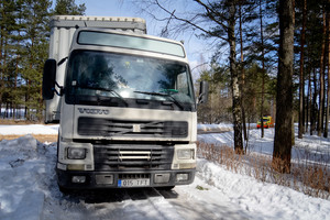 Lietuvos BPC padėjo išgelbėti vilkiko vairuotoją Belgijoje