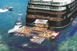 Prabangiausia visų laikų jachta – į ją pateks tik išrinktieji