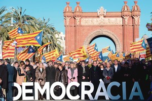 Laisvės ištroškusių katalonų teismai negąsdina