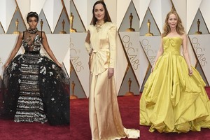 „Oskarų“ stiliaus katastrofos: akį rėžiančios spalvos ir parodytos intymios vietos