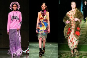 Londono mados savaitėje – romantika ir manekenių įvairovė