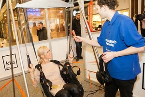 Ingrida Martinkėnaitė su dukra pasinėrė į virtualios realybės patirčių pasaulį