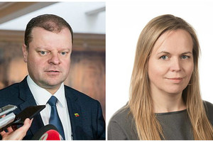 Saulius Skvernelis pamokė Mildą Dargužaitę: ministrai yra pavaldūs tik ministrui pirmininkui