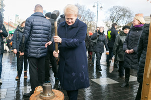 Dalia Grybauskaitė apsipirko Kaziuko mugėje