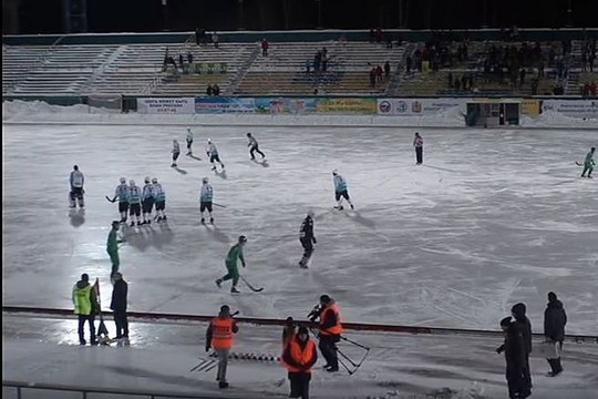 Gėdingos Rusijos ledo riedulio rungtynės peržaistos: šįkart cirko nebuvo