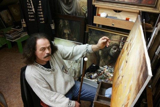 Ukrainietis dailininkas Piotras Kostinas: „Jūsų moterys – tiesiog nuostabios“