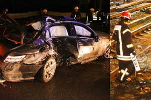 Prabangų, nepadoriais numeriais puoštą automobilį sudaužęs kaunietis jau spėjo pagarsėti