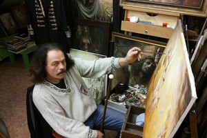 Ukrainietis dailininkas Piotras Kostinas: „Jūsų moterys – tiesiog nuostabios“