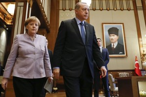 Turkijos prezidentas pabėrė druskos ant didžiausios Vokietijos žaizdos