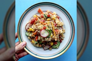 Sotu, skanu ir sveika: salotos su bolivinėmis balandomis