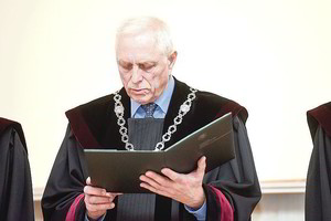 Kaip specialusis liudytojas apklaustas LAT teisėjas susitinka su teismo pirmininku