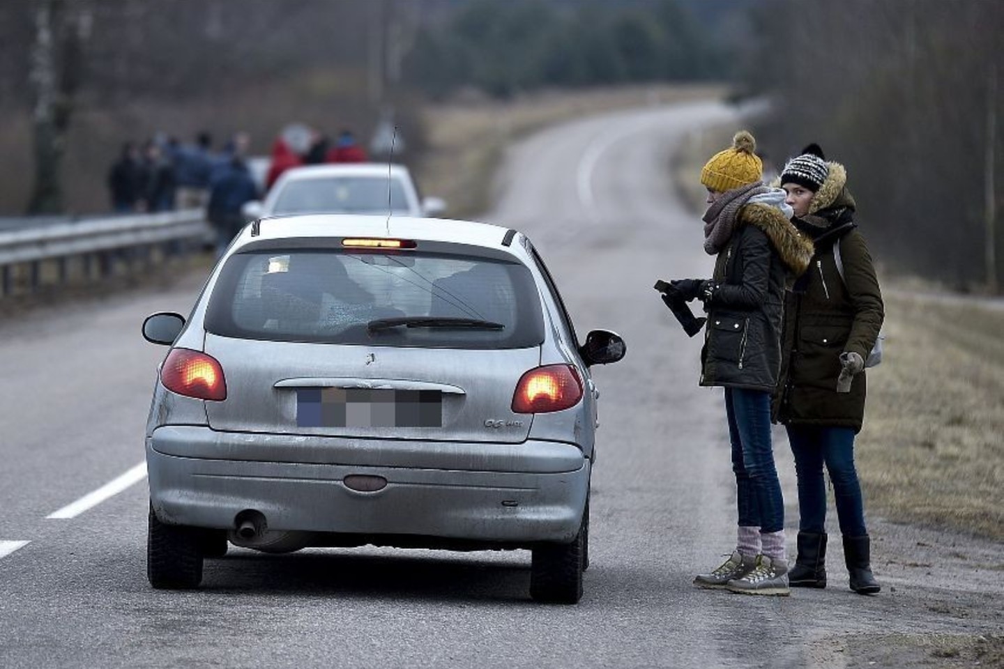 Paieškose dalyvaujantieji nebuvo kalbūs, tačiau pasakė, kad ieškodami merginos ėjo į abi puses – nuo Elektrėnų į Ruklos pusę ir atgal.<br>V.Ščiavinsko nuotr.