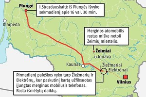 Tęsiama dingusios merginos paieška: į orą pakeltas sraigtasparnis