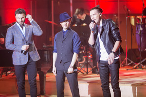 Vaidas Baumila su scenos kolegomis surengė jausmingą siurprizą moterims