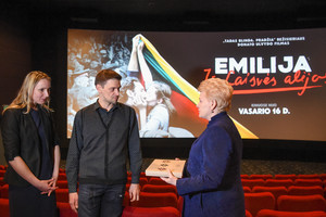 Prezidentė išsakė nuomonę apie „Emiliją iš Laisvės alėjos“