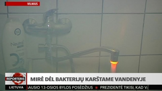 Vilniuje dėl bakterijų karštame vandenyje mirė moteris