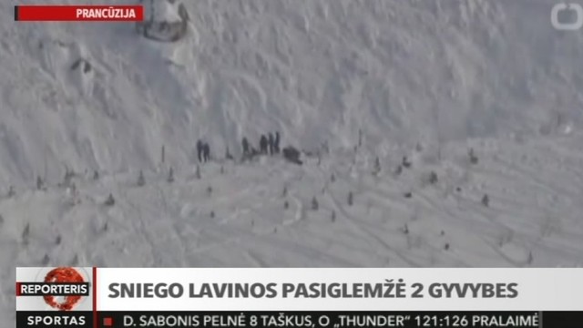 Alpėse sniego lavina pasiglemžė dviejų žmonių gyvybes