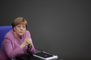Angela Merkel: „Donaldo Tusko perrinkimas būtų stabilumo ženklas Europai“
