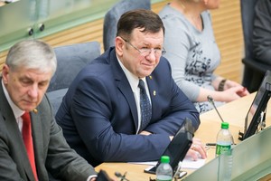 Kęstutis Pūkas sako nematantis priežasčių trauktis iš Seimo