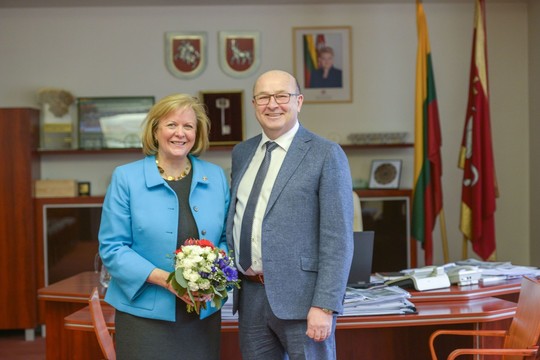 Kaune apsilankiusi JAV ambasadorė: „Esu sužavėta“