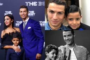 Futbolo žvaigždė Cristiano Ronaldo laukia dvynukų