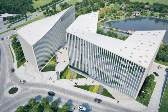 Pradedamos verslo centro „Park Town“ antro etapo statybos