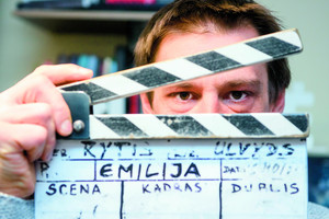 Donatas Ulvydas prieš svarbų egzaminą miegojo gatvėje ant suoliuko