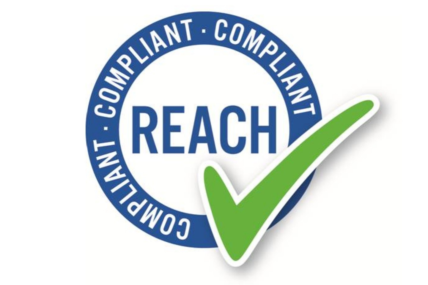 REACH ženklas rodo, kad produkto gamyboje laikomasi atitinkamų cheminių medžiagų naudojimo taisyklių.