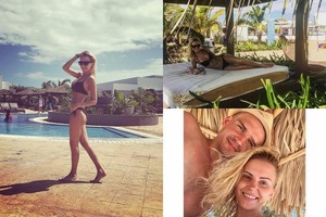 Kuboje Ryčio Žvagulio sužadėtinė Laura Navikaitė kaitina vyrų kraują