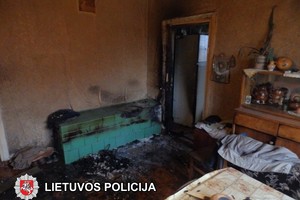 Kaime netoli Kalvarijos vyrą pražudė neatsargus rūkymas lovoje
