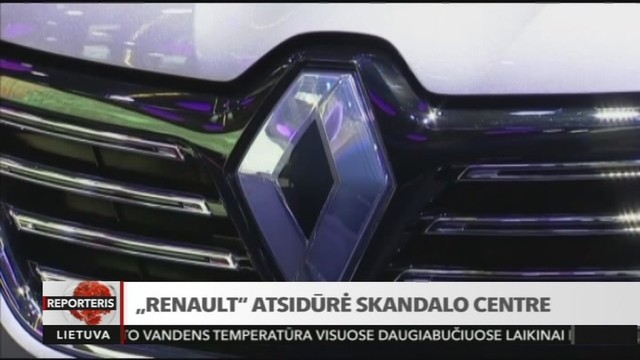Automobilių gamintojas „Renault“ atsidūrė skandalo centre