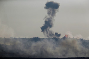 Izraelis po raketos paleidimo smogė Gazos Ruožui