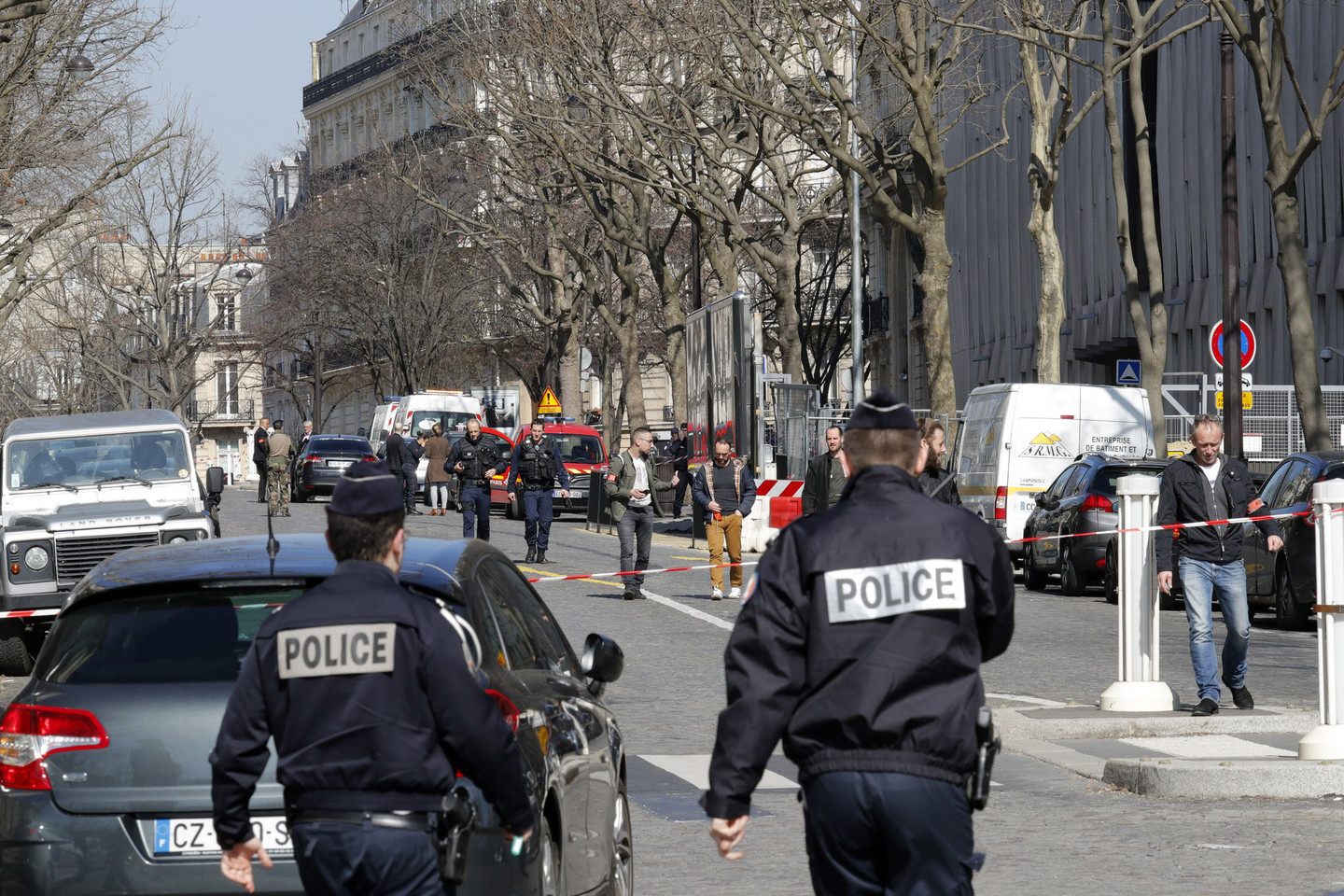 Prancūzijos teisėsauga patvirtino, kad Paryžiuje esančioje TVF būstinėje įvyko mažas sprogimas.<br>„Reuters“/“Scanpix“ nuotr.