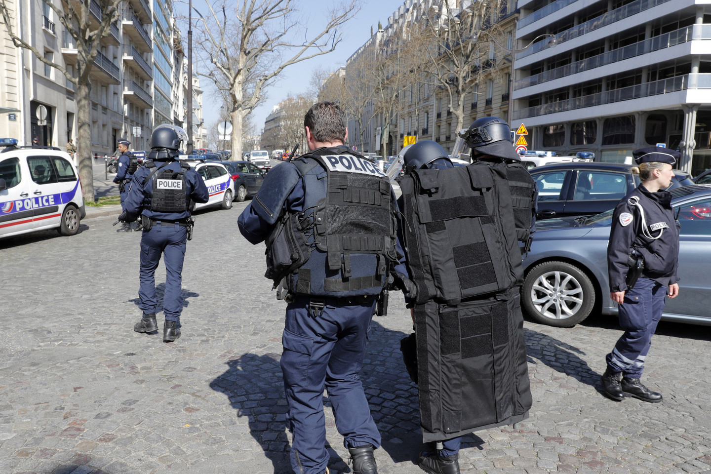 Prancūzijos teisėsauga patvirtino, kad Paryžiuje esančioje TVF būstinėje įvyko mažas sprogimas.<br>„Reuters“/“Scanpix“ nuotr.