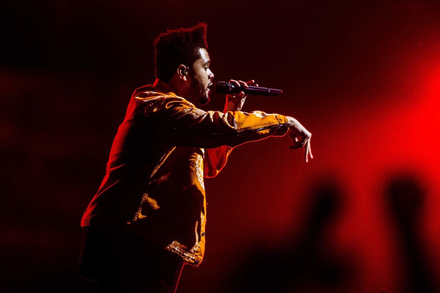 The Weeknd – viena ryškiausių šių dienų ritmenbliuzo žvaigždžių.<br>AFP/Scanpix nuotr.