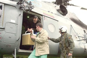 Pasirūpins pacientų gabenimu sraigtasparniais