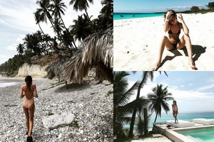 Dainininkė Justė Starinskaitė paviešino itin seksualius kadrus iš atostogų