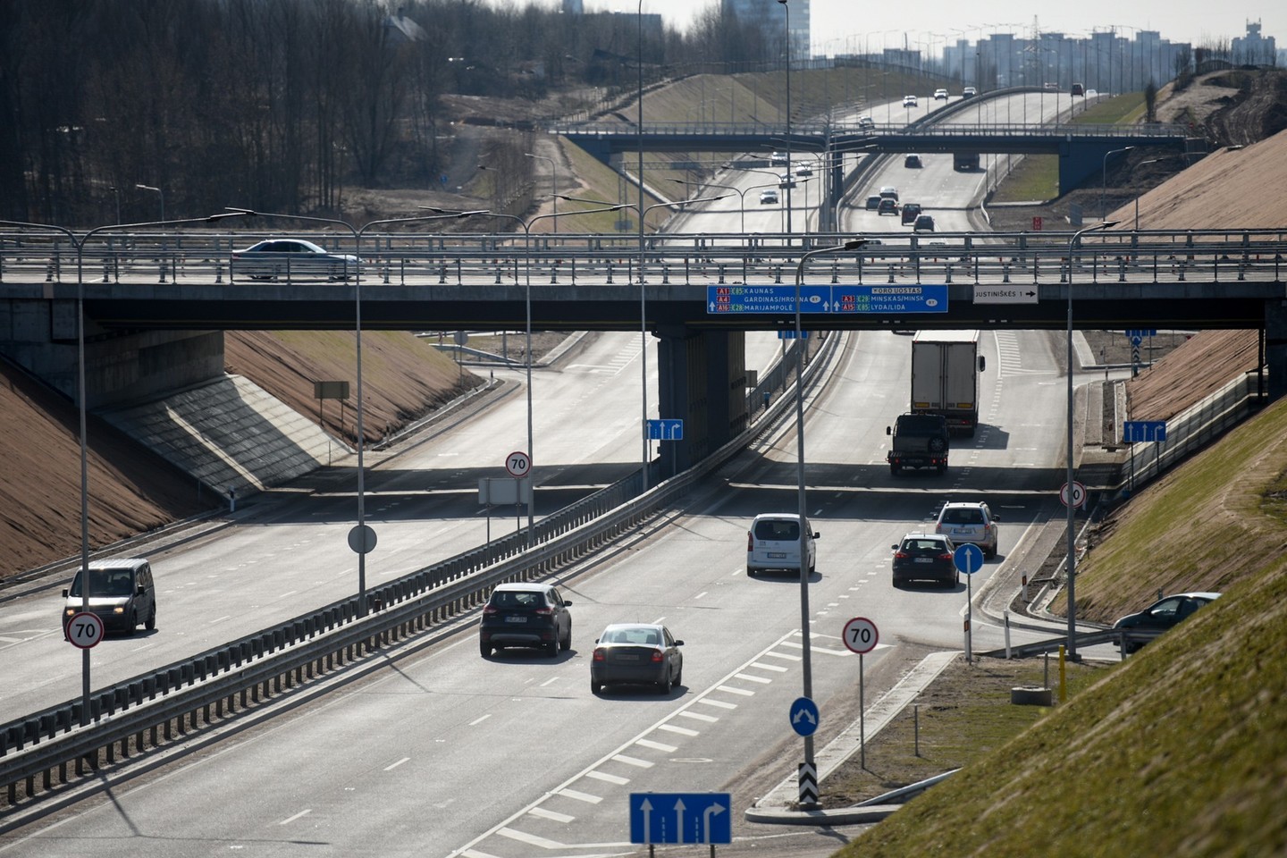 Šlaitus atstatyti „Kauno tiltai“ planuoja balandžio pabaigoje – gegužės viduryje.<br>Domanto Umbraso nuotr.