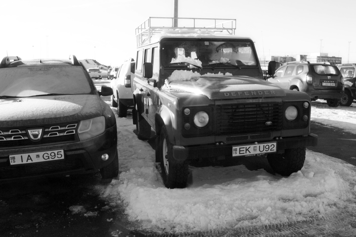 Išsinuomoti kelionei po Islandiją galima ir tokį automobilį.<br>A.Srėbalienės nuotr.