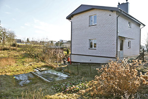 Drenažas sukiršino kaimynus