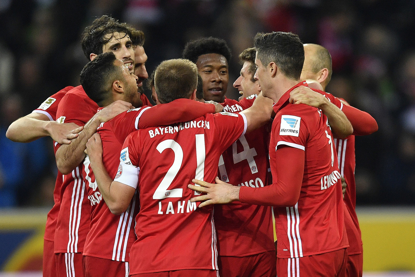 „Bayern“ pasiekė sunkią pergalę.<br>AP nuotr.