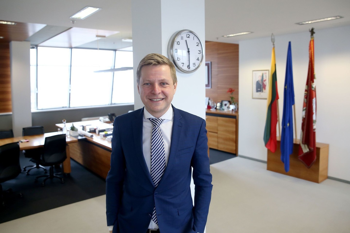 R.Šimašius pripažįsta, kad prieš 2 metus tapdamas meru neįsivaizdavo, kad bus taip sunku. Ir tik kadencijai persiritus į antrąją pusę galės ramiau atsipūsti.<br>R.Danisevičiaus nuotr.