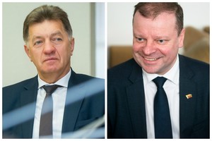 Algirdas Butkevičius pasiūlė Sauliui Skverneliui susitvarkyti savo virtuvėje