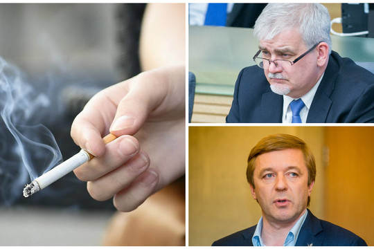 Dar vienas draudimas Seime: „valstiečiai“ užsimojo išvaikyti rūkančiuosius